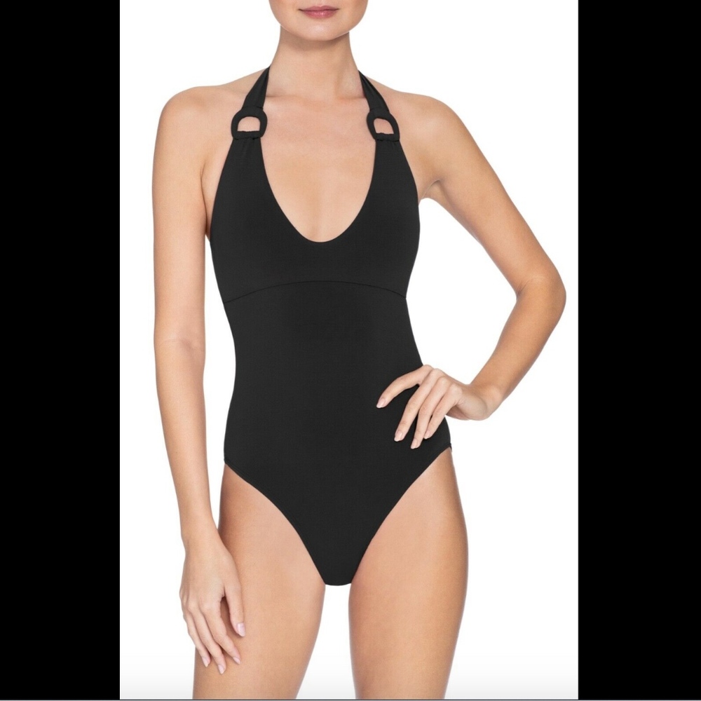 NWT $158 Robin Piccone‎ Kate One-Piece Swimsuit - Picture 2 of 9